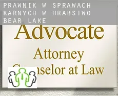 Prawnik w sprawach karnych w Hrabstwo Bear Lake