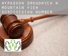 Wypadków drogowych w  Mountain View Subdivision Number 13