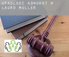 Upadłość adwokat w  Lauro Muller