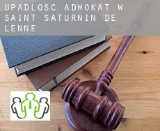 Upadłość adwokat w  Saint-Saturnin-de-Lenne