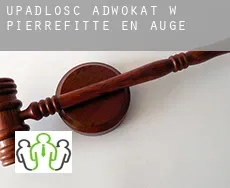Upadłość adwokat w  Pierrefitte-en-Auge