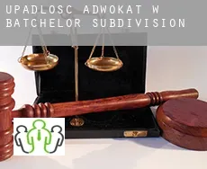 Upadłość adwokat w  Batchelor Subdivision