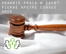 Prawnik praca w  Saint-Pierre-Apôtre (census area)