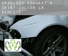 Upadłość adwokat w  Saint-Julien-la-Geneste