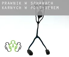 Prawnik w sprawach karnych w  Pontyberem