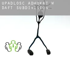 Upadłość adwokat w  Daft Subdivision