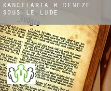 Kancelaria w  Dénezé-sous-le-Lude