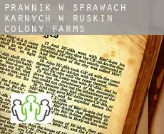 Prawnik w sprawach karnych w  Ruskin Colony Farms