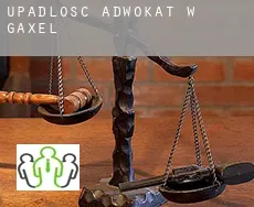 Upadłość adwokat w Gaxel