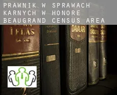 Prawnik w sprawach karnych w  Honoré-Beaugrand (census area)