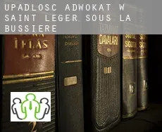 Upadłość adwokat w  Saint-Léger-sous-la-Bussière