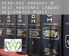 Upadłość adwokat w  West Kootenai