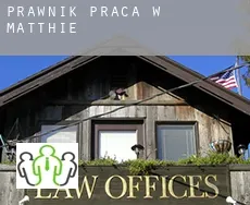 Prawnik praca w  Matthie