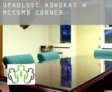 Upadłość adwokat w  McComb Corner