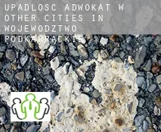 Upadłość adwokat w  Other cities in Wojewodztwo Podkarpackie