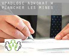 Upadłość adwokat w  Plancher-les-Mines