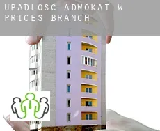 Upadłość adwokat w  Prices Branch