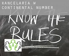 Kancelaria w  Continental Number 2