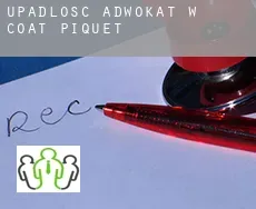 Upadłość adwokat w  Coat-Piquet