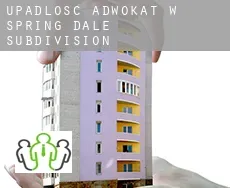 Upadłość adwokat w  Spring Dale Subdivision