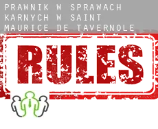 Prawnik w sprawach karnych w  Saint-Maurice-de-Tavernole