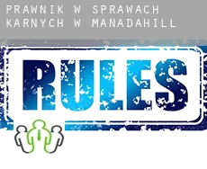 Prawnik w sprawach karnych w  Manadahill