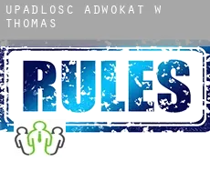 Upadłość adwokat w  Thomas