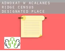 Adwokat w  Acalanes Ridge