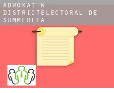 Adwokat w  Districtélectoral de Summerlea