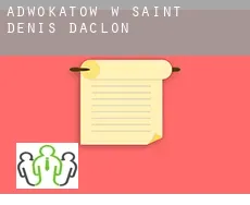 Adwokatów w  Saint-Denis-d'Aclon