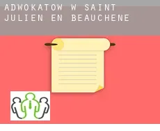 Adwokatów w  Saint-Julien-en-Beauchêne