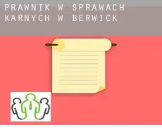 Prawnik w sprawach karnych w  Berwick