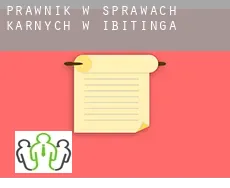 Prawnik w sprawach karnych w  Ibitinga