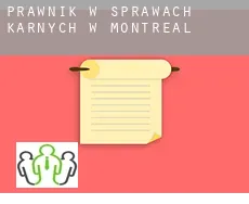 Prawnik w sprawach karnych w  Montreal