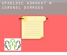 Upadłość adwokat w  Coronel Dorrego