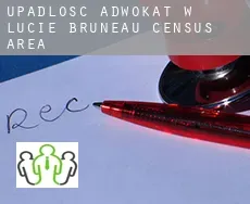 Upadłość adwokat w  Lucie-Bruneau (census area)