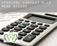 Upadłość adwokat w  Le Rond Quesne